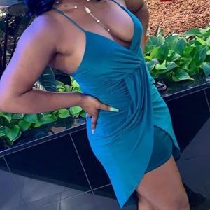 Nice mini green dress